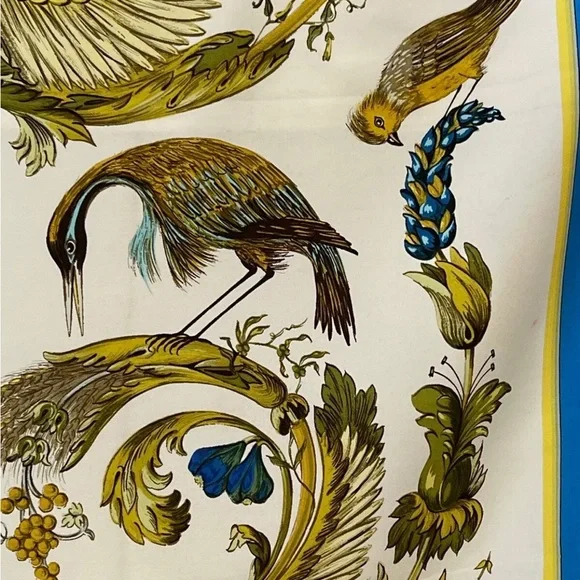 Rare Vintage Hermes Scarf "Ceres" Silk Twill Carre 1967 F. Faconnet - Picture 4 of 12